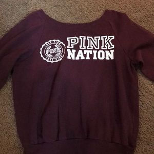 Pink nation sweatshirt